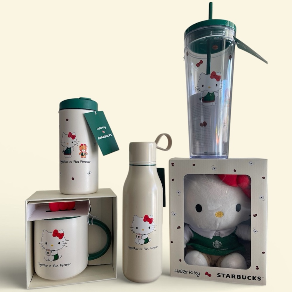 Starbucks x Hello Kitty set of 5